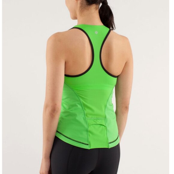 Lululemon Athetletica Cardio Kick Tank Neon Size 8 - Picture 8 of 12